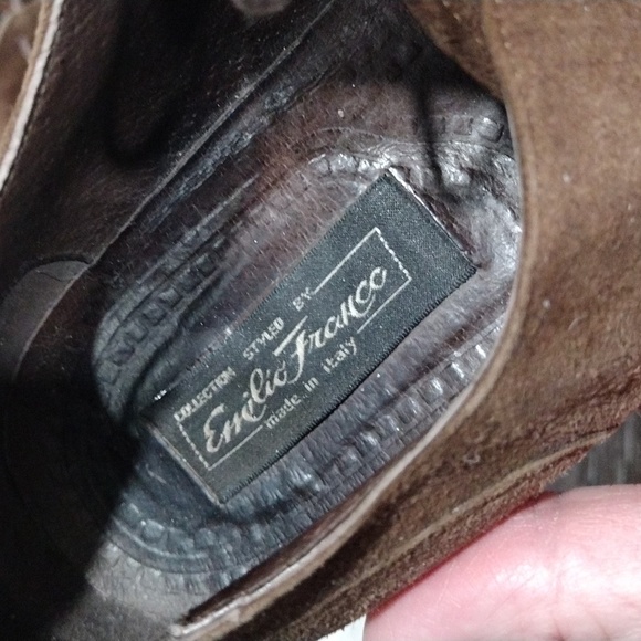 Emilio Franco brown suede cap toe Oxfords. Made in Italy. Size 9.5 - Picture 3 of 12